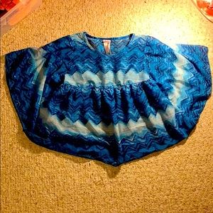 Justice Rich Blue Summer Shirt